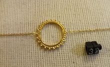 Charger l&#39;image dans la galerie, Bracelet chaîne réglable acier inoxydable doré  ou argenté soleil
